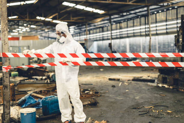 Professional Trauma Scene Cleanup technician working in Tehachapi, CA
